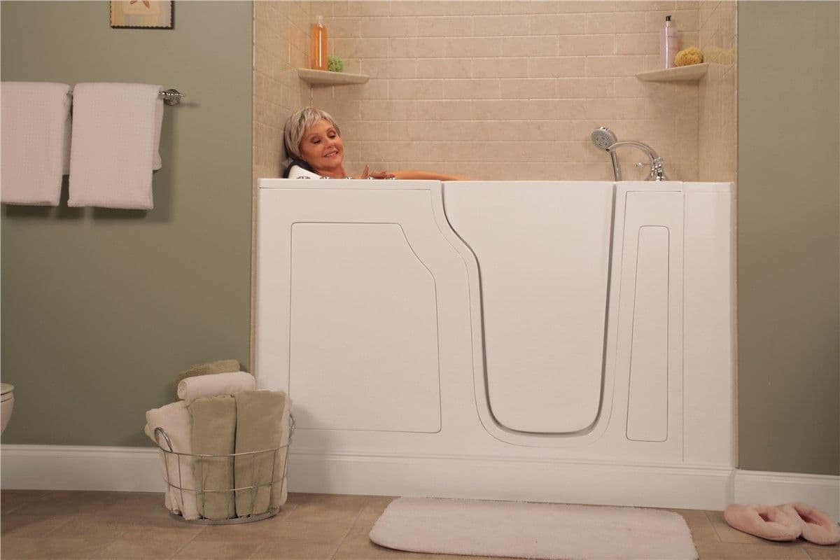 Person Enjoying Walk-In Tub
